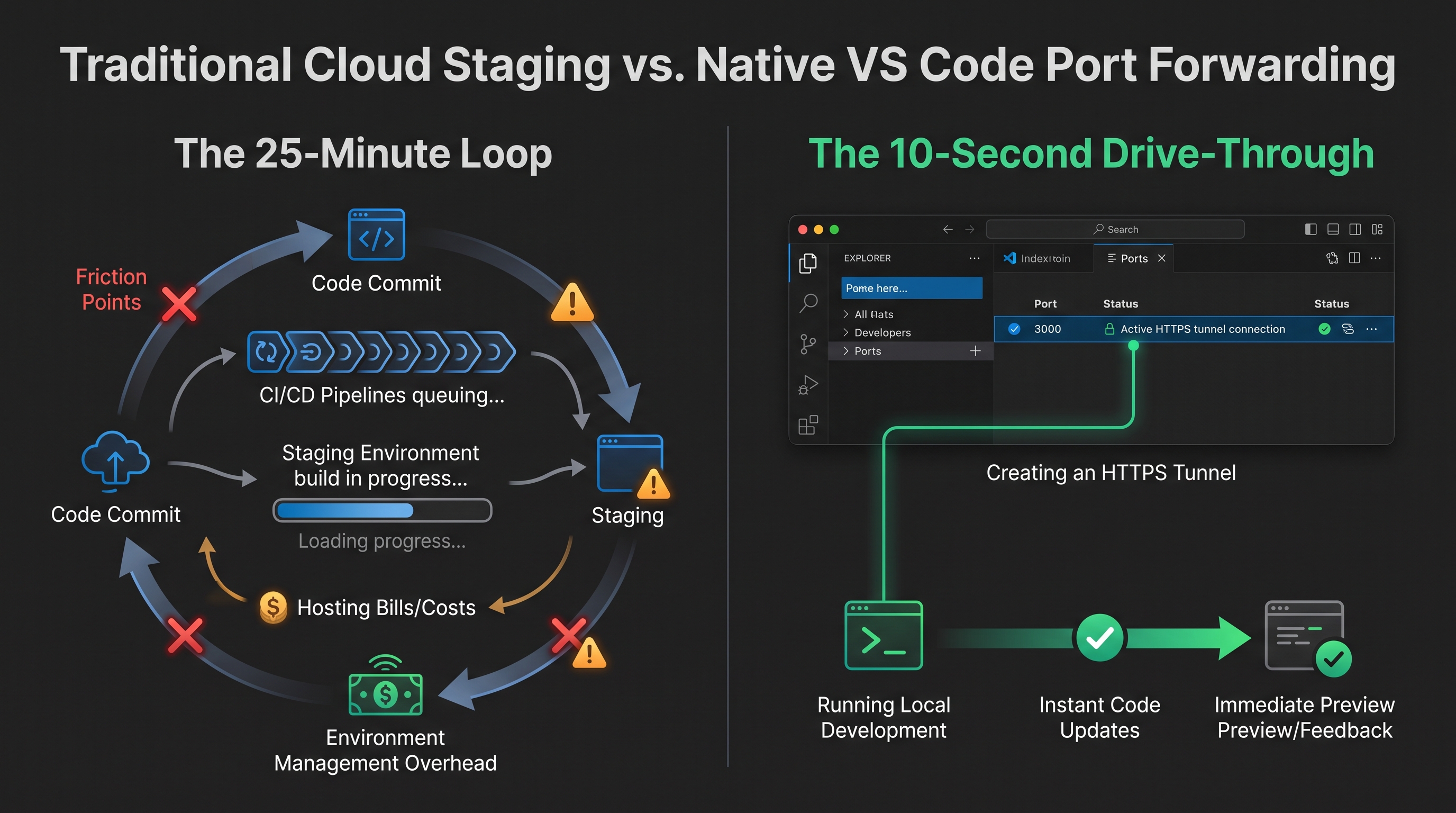 Stop Waiting on Staging Deployments: The Built-in VS Code Feature Every ...